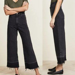 Rachel Comey Legion Black Wide Leg Jeans